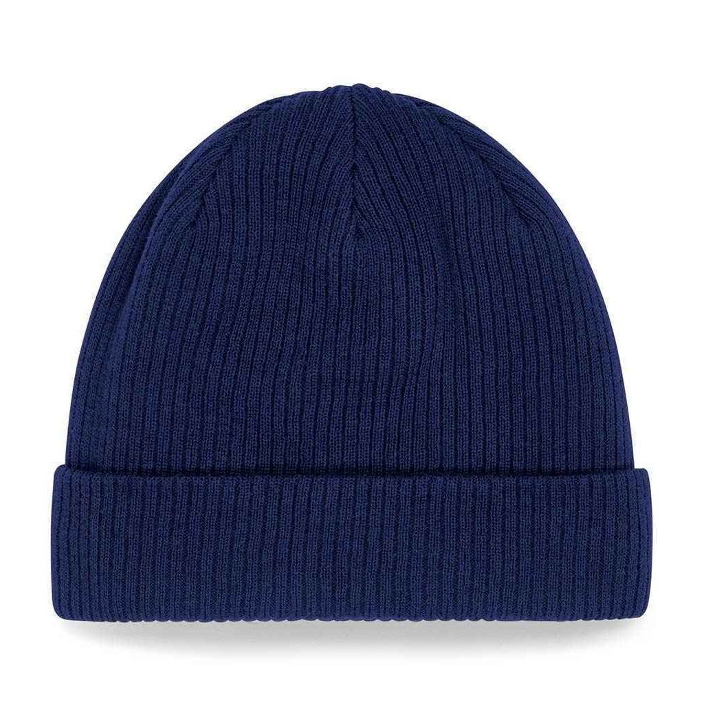 Oxford Navy - Side - Beechfield Unisex Adult Beanie