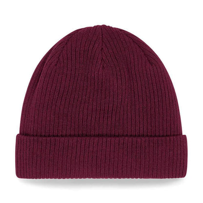 Burgundy - Lifestyle - Beechfield Unisex Adult Beanie