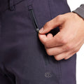 Dark Navy - Side - Craghoppers Mens Expert Kiwi Pro Stretch Hiking Trousers