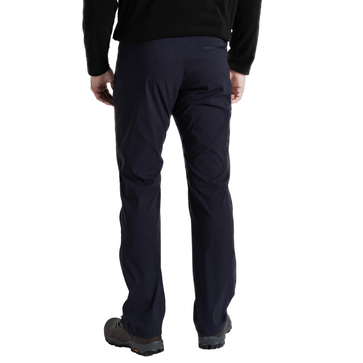 Dark Navy - Back - Craghoppers Mens Expert Kiwi Pro Stretch Hiking Trousers
