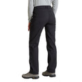 Black - Side - Craghoppers Womens-Ladies Expert Kiwi Pro Stretch Hiking Trousers