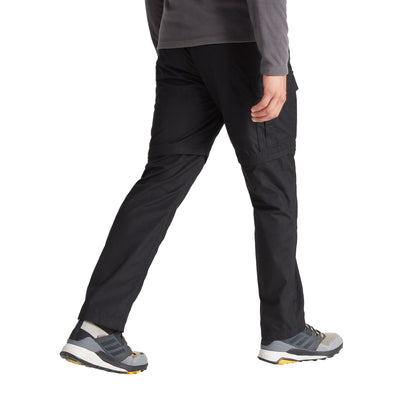 Black - Lifestyle - Craghoppers Mens Expert Kiwi Convertible Cargo Trousers