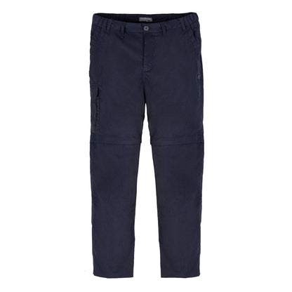 Dark Navy - Front - Craghoppers Mens Expert Kiwi Convertible Cargo Trousers