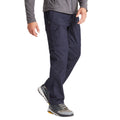 Dark Navy - Back - Craghoppers Mens Expert Kiwi Convertible Cargo Trousers