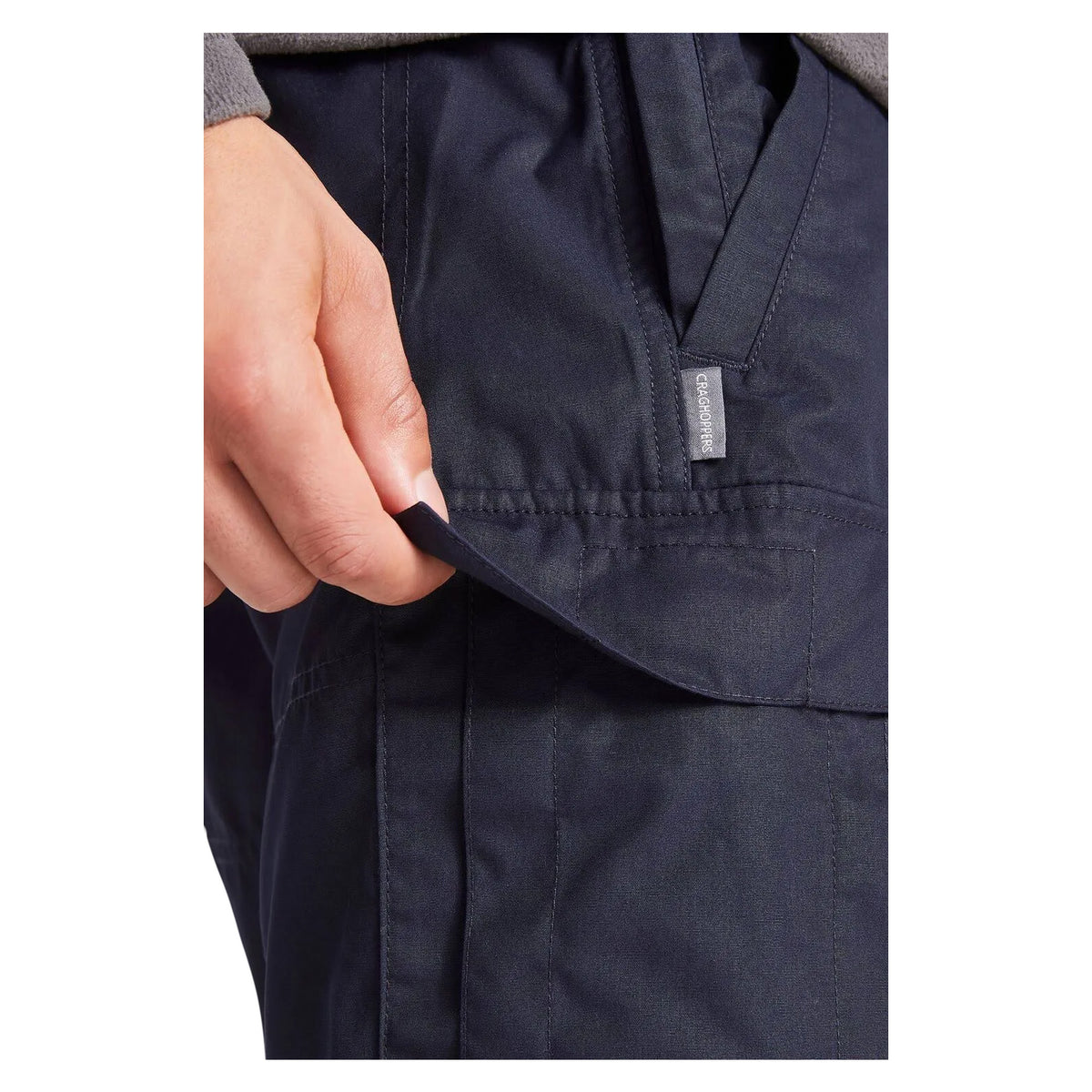 Dark Navy - Lifestyle - Craghoppers Mens Expert Kiwi Convertible Cargo Trousers