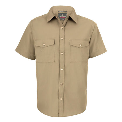 Pebble - Front - Craghoppers Mens Expert Kiwi Short-Sleeved Shirt