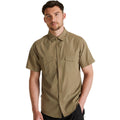 Pebble - Back - Craghoppers Mens Expert Kiwi Short-Sleeved Shirt