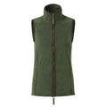 Moss Green-Brown - Front - Premier Womens-Ladies Artisan Fleece Gilet