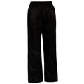 Black - Back - Regatta Childrens-Kids Packaway Over Trousers