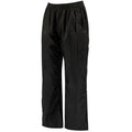 Black - Front - Regatta Childrens-Kids Packaway Over Trousers