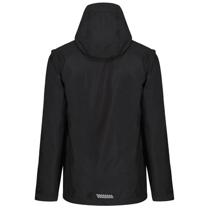 Black - Lifestyle - Regatta Mens Erasmus 4 In 1 Soft Shell Jacket