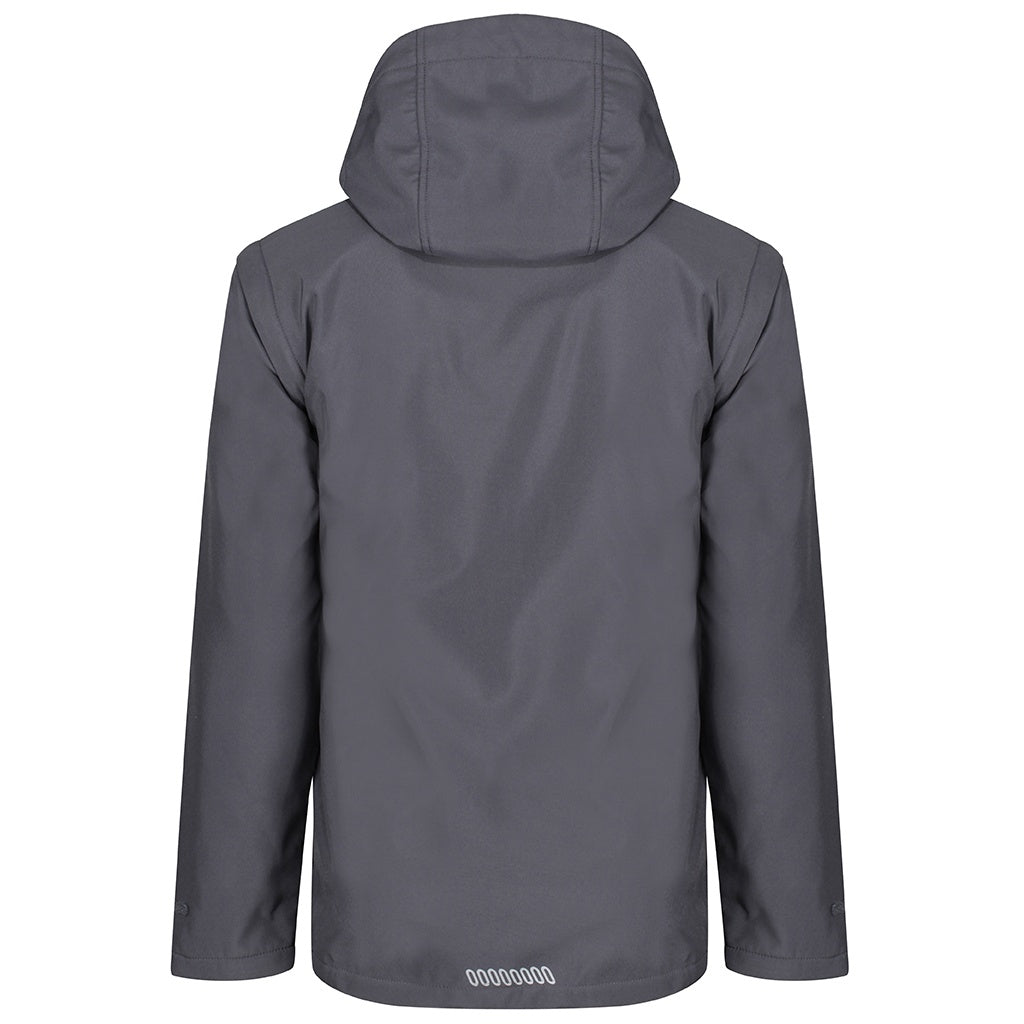 Seal Grey - Pack Shot - Regatta Mens Erasmus 4 In 1 Soft Shell Jacket