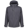 Seal Grey - Front - Regatta Mens Erasmus 4 In 1 Soft Shell Jacket
