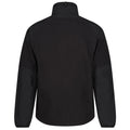 Black - Lifestyle - Regatta Mens Broadstone Showerproof Fleece Jacket
