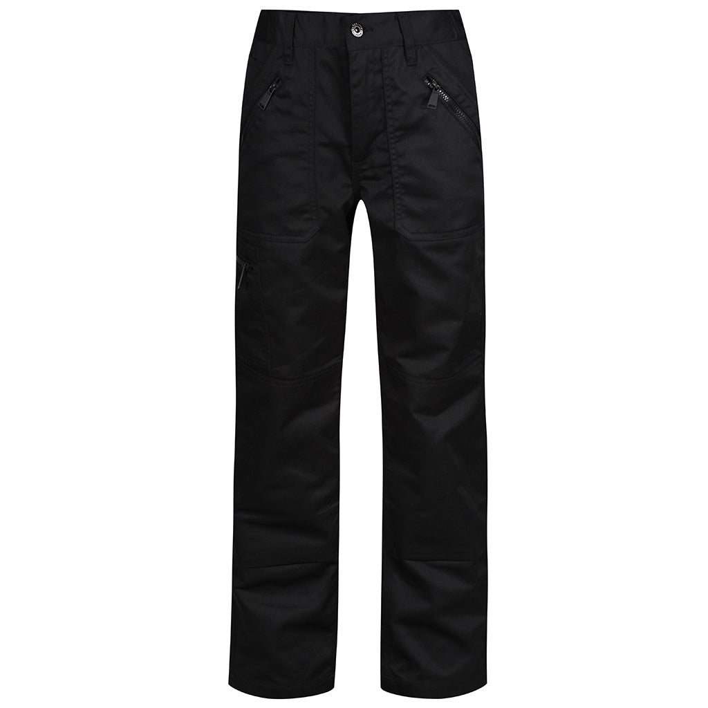 Black - Front - Regatta Womens-Ladies Pro Action Trousers