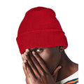 Classic Red - Back - Beechfield Original Recycled Beanie