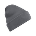 Graphite Grey - Front - Beechfield Recycled Cuffed Beanie