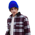 Bright Royal Blue - Back - Beechfield Recycled Cuffed Beanie