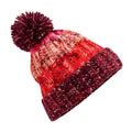 Cherry Sherbet - Front - Beechfield Unisex Adult Corkscrew Pom Pom Beanie