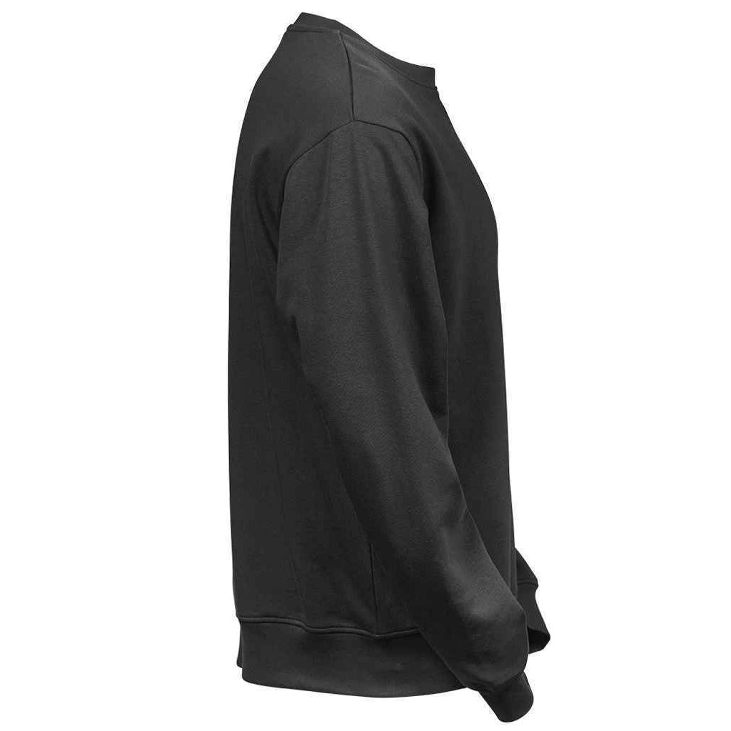 Dark Grey - Side - Tee Jays Mens Power Organic Sweatshirt