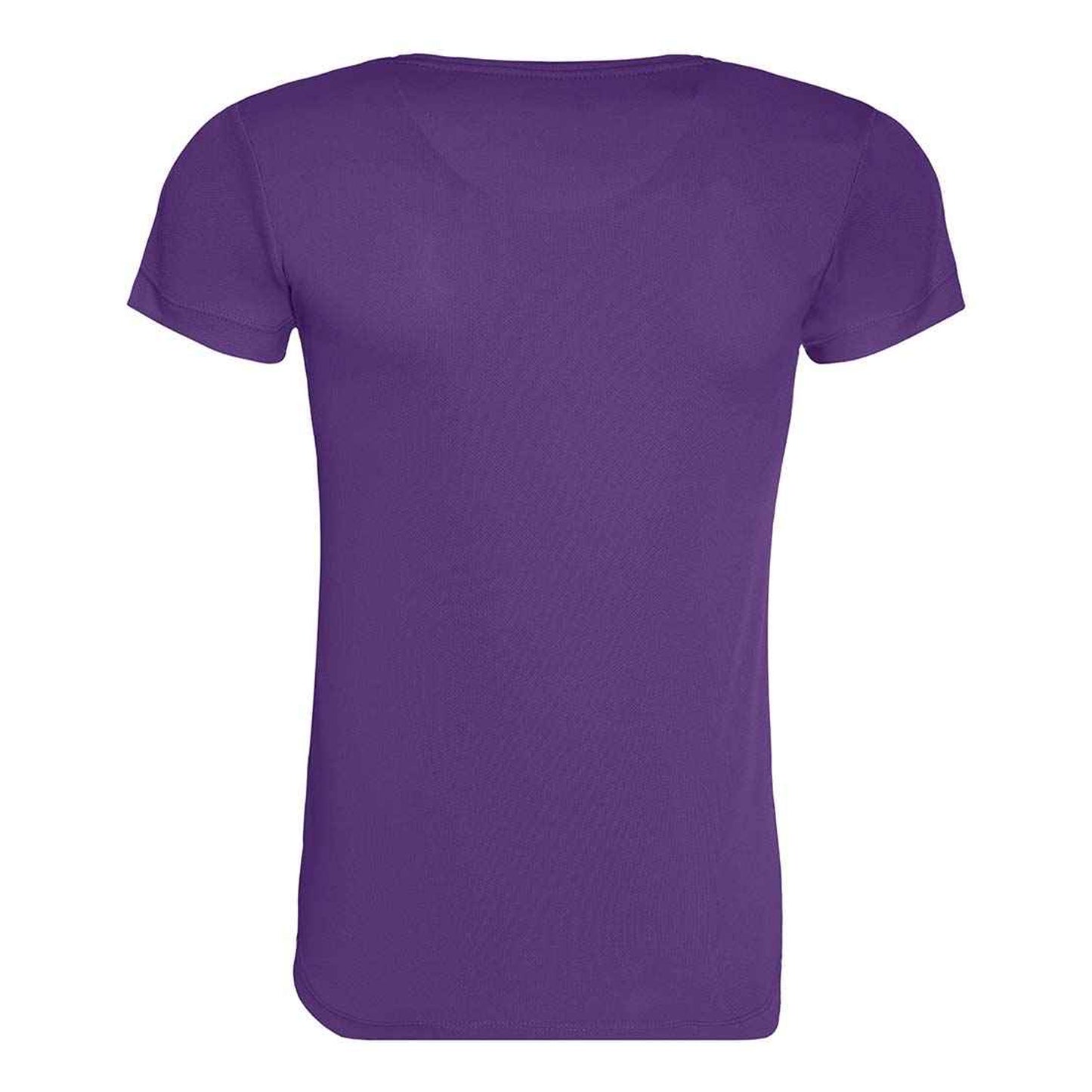 Purple - Back - Awdis Womens-Ladies Cool Recycled T-Shirt