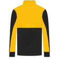 Black-Gold - Back - Finden & Hales Mens Quarter Zip Track Top