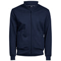 Navy - Front - Tee Jays Mens Full Zip Jacket