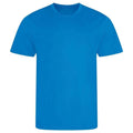 Sapphire Blue - Front - AWDis Cool Unisex Adult Recycled T-Shirt