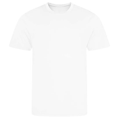 Arctic White - Front - AWDis Cool Unisex Adult Recycled T-Shirt