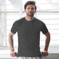 Charcoal - Back - AWDis Cool Unisex Adult Recycled T-Shirt
