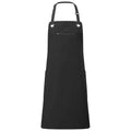 Black-Charcoal - Front - Premier Barley Recycled Full Apron