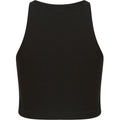 Black - Side - SF Minni Girls Crop Top