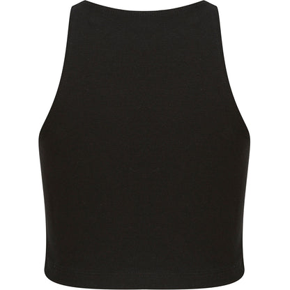 Black - Side - SF Minni Girls Crop Top