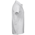 White - Lifestyle - Tee Jays Mens Power Pique Organic Polo Shirt
