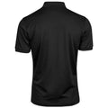 Black - Back - Tee Jays Mens Club Polo Shirt