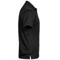 Black - Side - Tee Jays Mens Club Polo Shirt