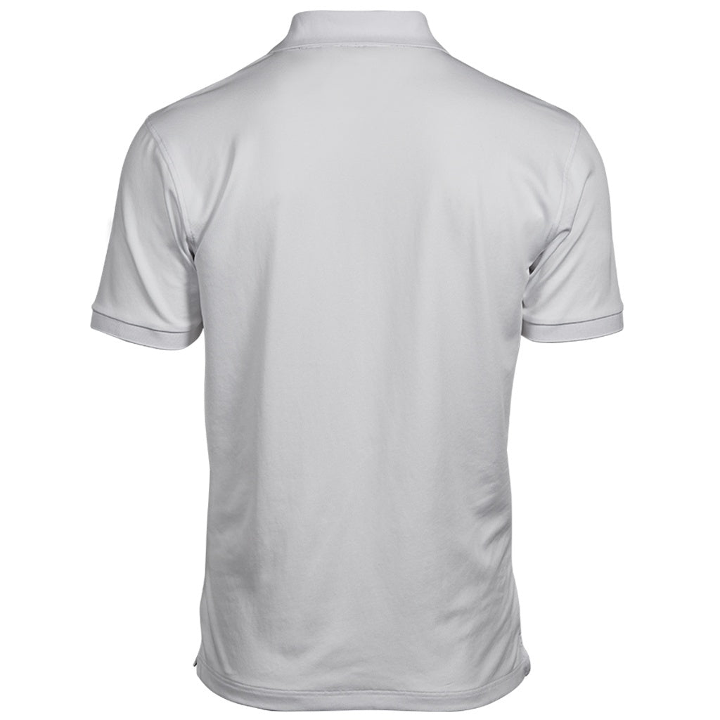 White - Back - Tee Jays Mens Club Polo Shirt