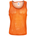 Orange - Back - SOLS Mens Anfield Sports Training Bib