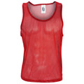 Red - Back - SOLS Mens Anfield Sports Training Bib