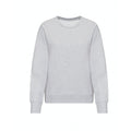 Heather Grey - Front - Awdis Womens-Ladies Heather Sweatshirt