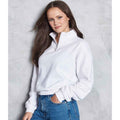 Arctic White - Back - Awdis Womens-Ladies Cropped Sweatshirt