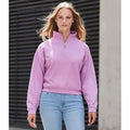 Lavender - Back - Awdis Womens-Ladies Cropped Sweatshirt