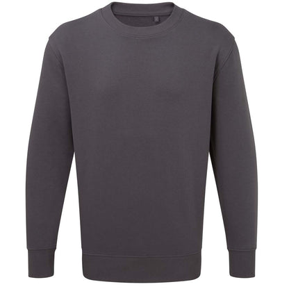 Charcoal - Front - Anthem Unisex Adult Organic Sweatshirt