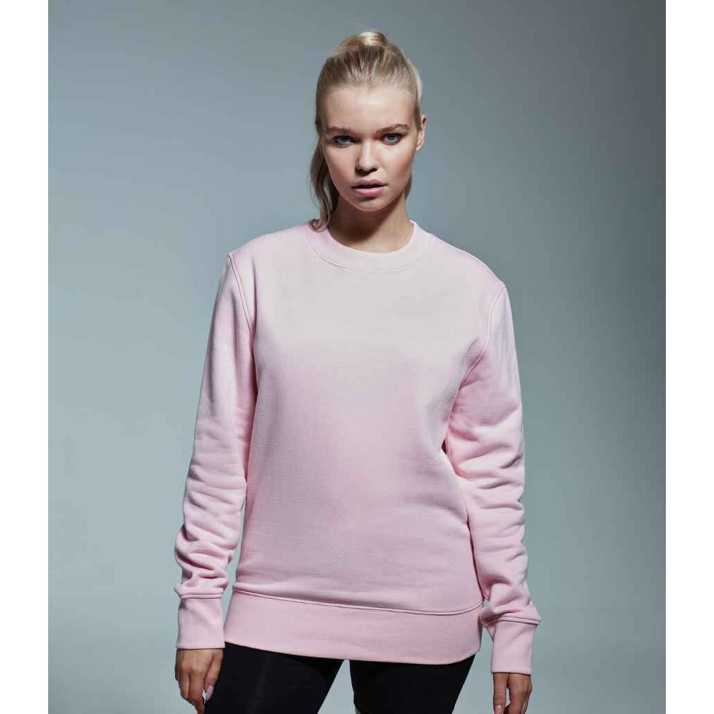 Pink - Back - Anthem Unisex Adult Organic Sweatshirt
