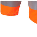 Orange - Pack Shot - Yoko Unisex Adult Flex U-Dry Hi-Vis Jacket