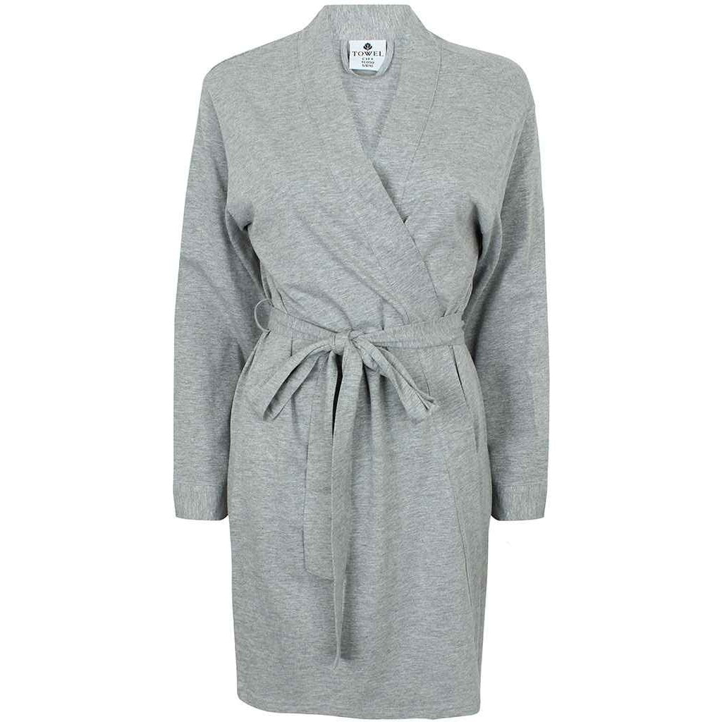 Heather - Front - Towel City Womens-Ladies Wrap Robe