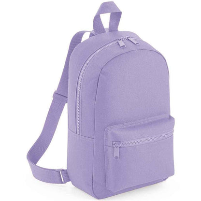 Lavender - Front - Bagbase Essential Fashion Mini Backpack