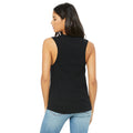 Black - Lifestyle - Bella + Canvas Womens-Ladies Jersey Tank Top