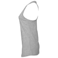 Athletic Heather - Back - Bella + Canvas Womens-Ladies Racerback Tank Top