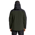 Dark Cedar Green-Black - Side - Craghoppers Mens Expert Active Jacket